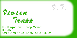 vivien trapp business card